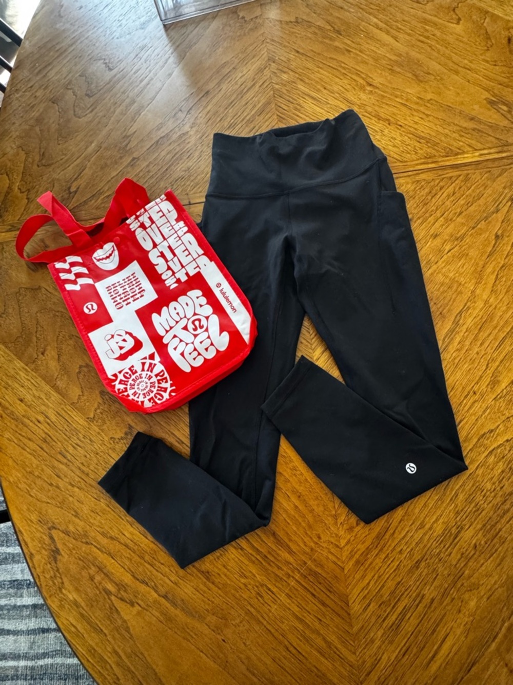 Lululemon Black High-Rise Leggings Align Size 2